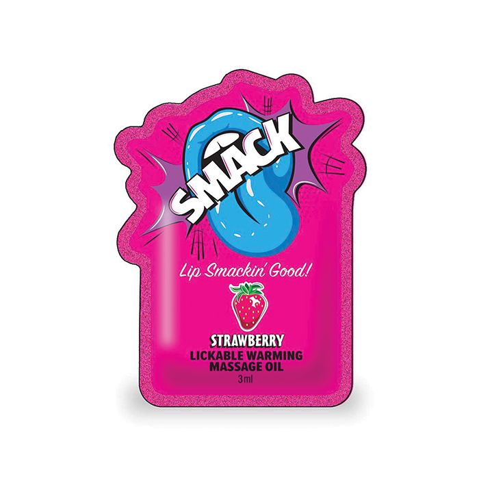 Smack Lickable Warming Massage Oil - 3 mL
