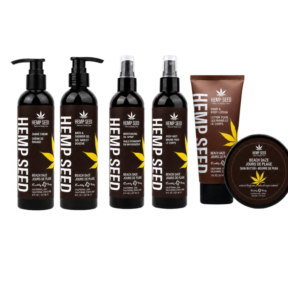 Hemp Seed Natural Body - 7pc Bundle