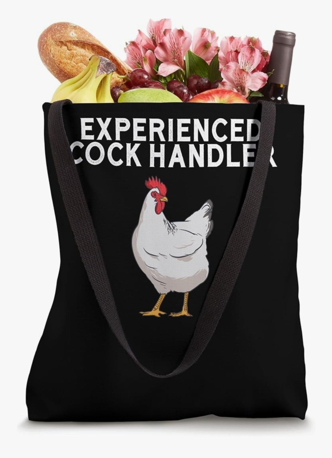 Experienced Cock Handler Tote Bag