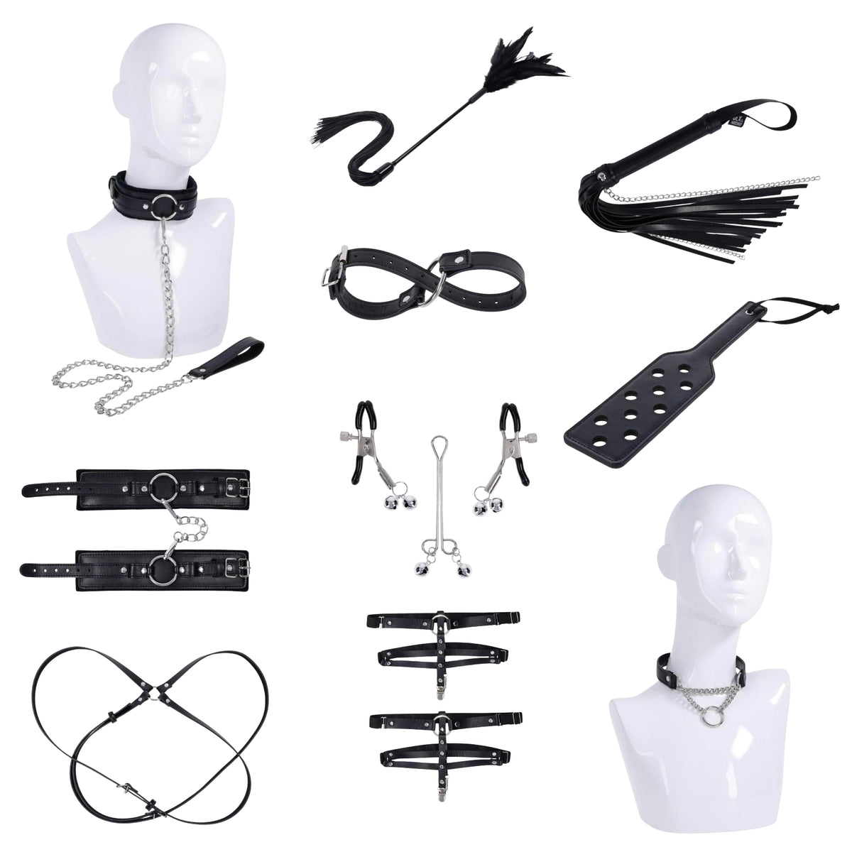 Black & Silver Bondage Collection
