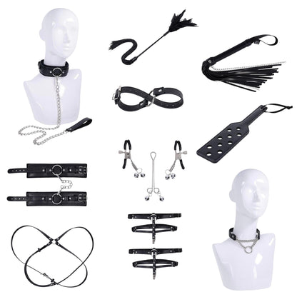 Black & Silver Bondage Collection