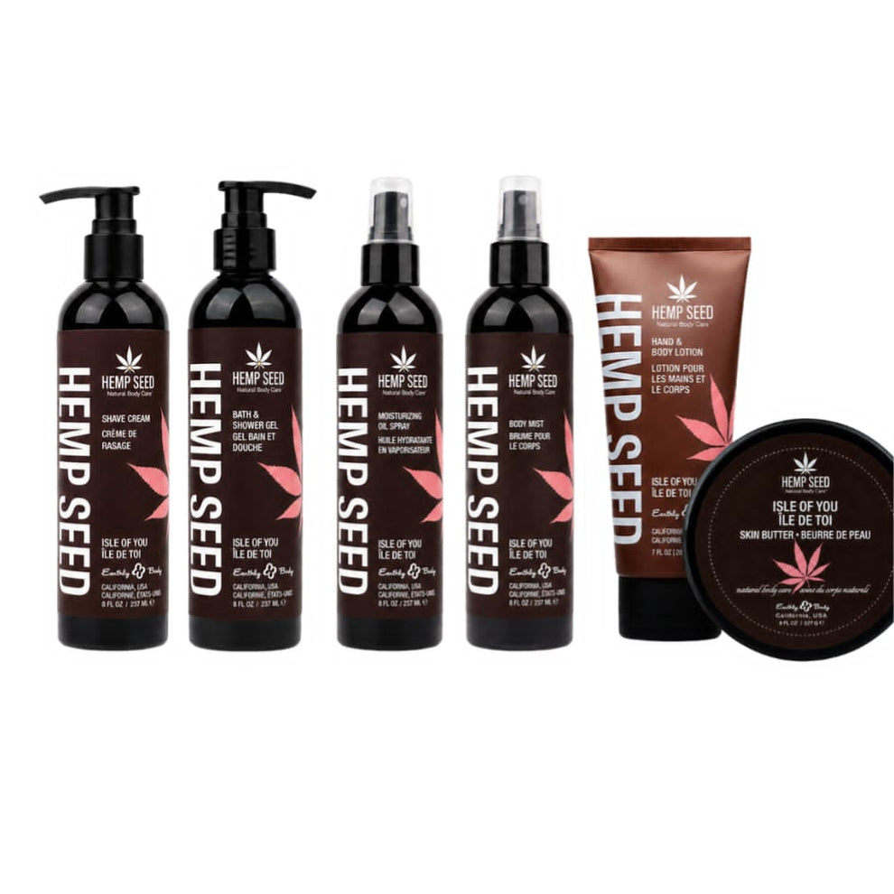 Hemp Seed Natural Body - 7pc Bundle