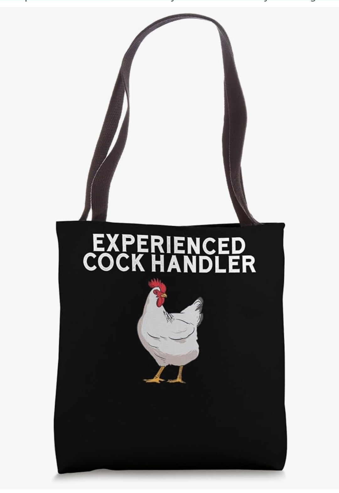 Experienced Cock Handler Tote Bag
