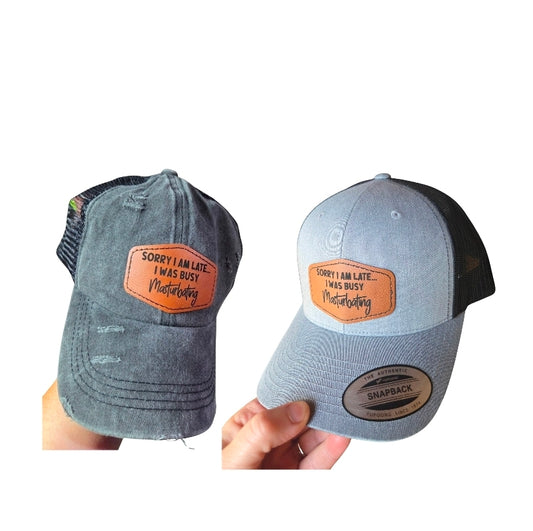 Sorry I am Late, I was Busy Masturbating