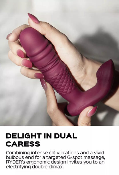 Ryder Thrusting G-spot & Clit Vibrator - App Enabled