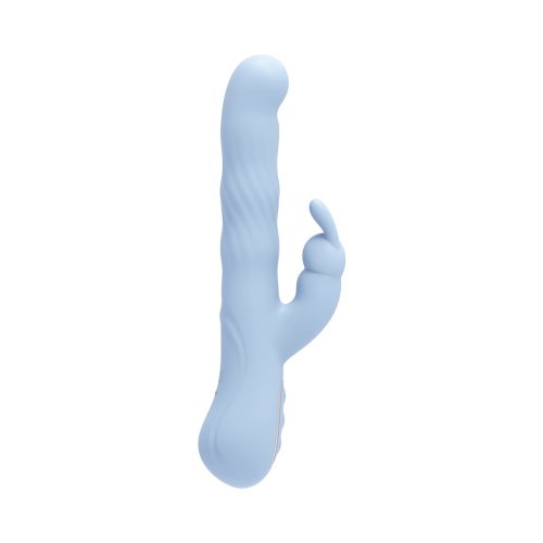 Ravi - Silicone Waving Dual Rabbit Vibrator